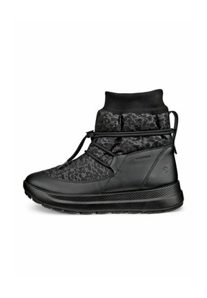 SOLICE - Vinterstøvler - black black reflective