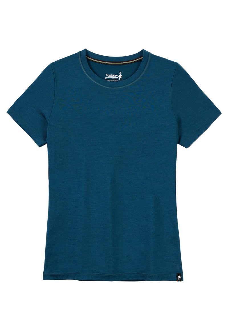 Damen Sportbekleidung | Smartwool T-Shirt basic twilight blue/hellblau - ND25786 Damen Sportbekleidung | Smartwool T-Shirt basic twilight blue/hellblau - ND25786