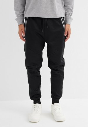 INSIDE JOGGER BOLSILLOS CONTRASTE - Pantalones deportivos - black