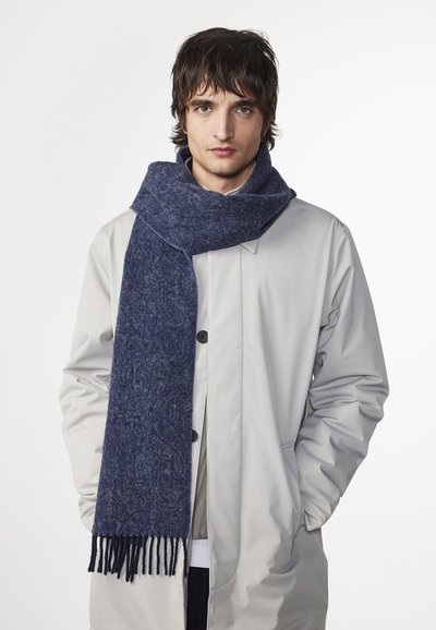 NN.07 Sjal / Tørklæder - navy print