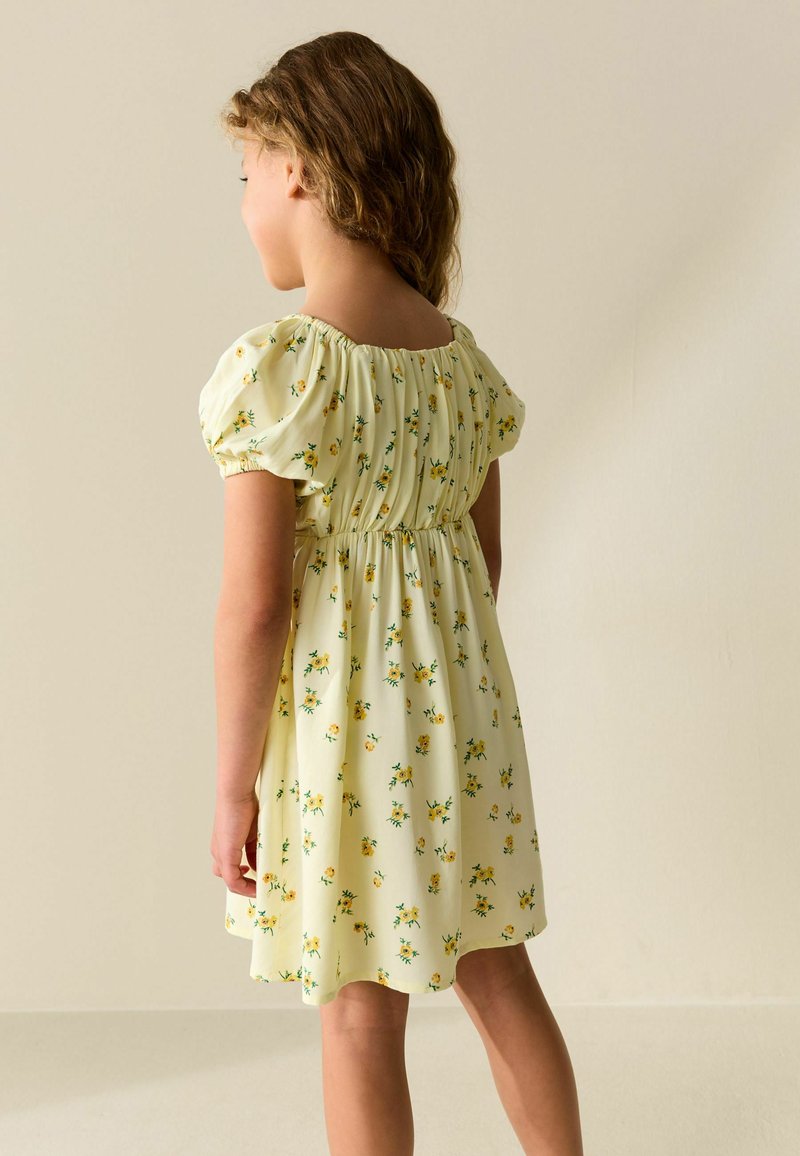 gauzy flowy dresses The Dawn Modest Flowy Dress Pine Needle / S
