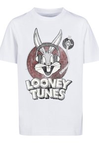 F4NT4STIC LOONEY TUNES BUGS BUNNY - Print T-shirt - white