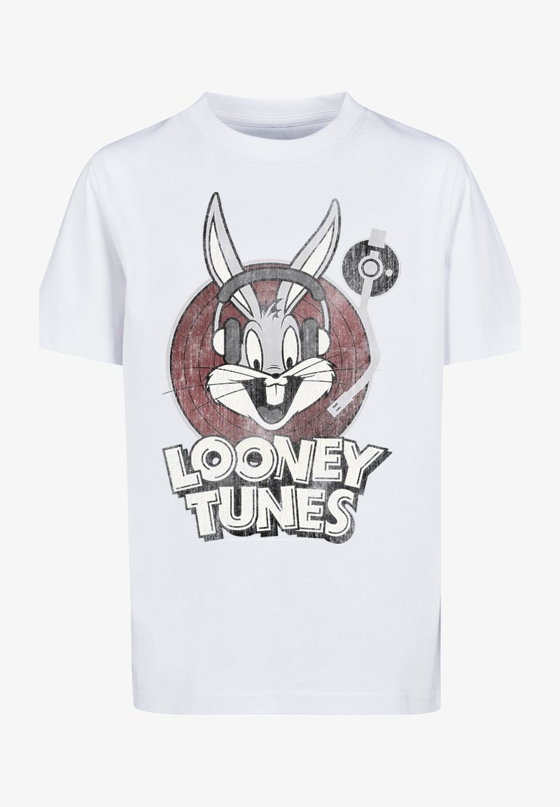 F4NT4STIC LOONEY TUNES BUGS BUNNY - Print T-shirt - white