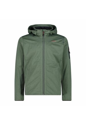 MIT KAPUZE - Softshelljacke - salbei