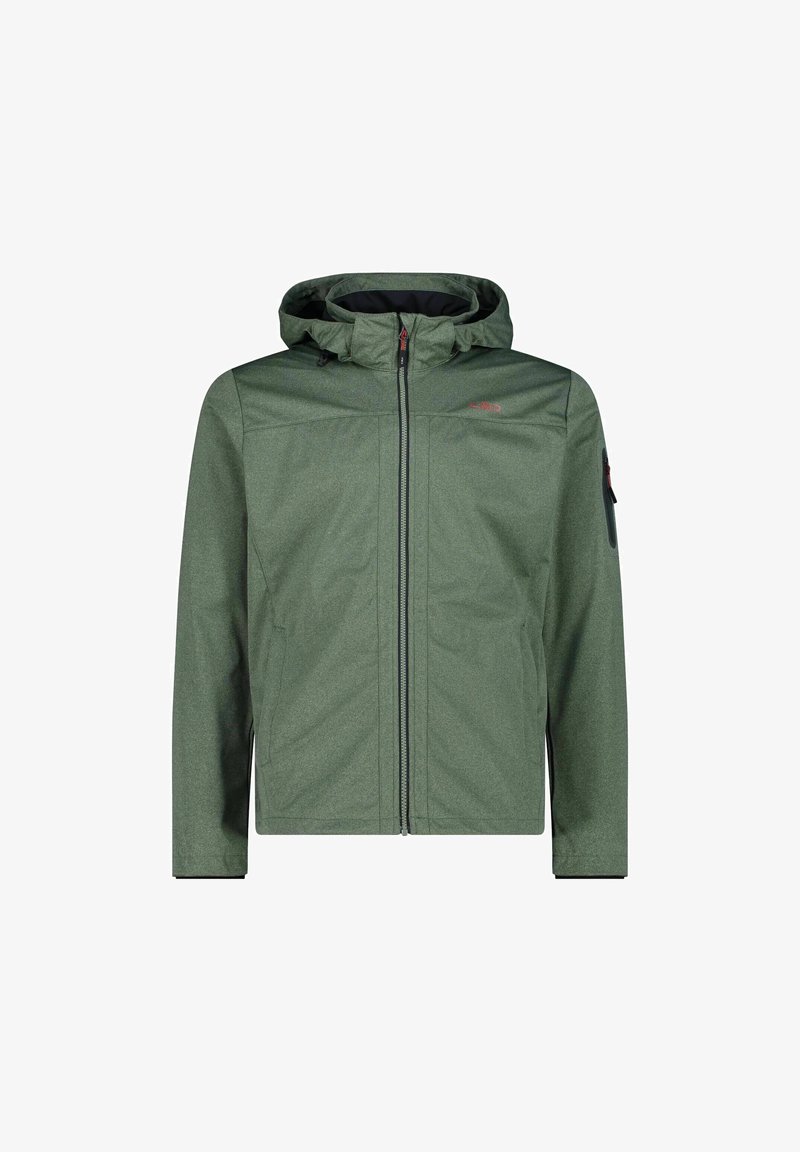 CMP MIT KAPUZE - Softshelljacke - salbei