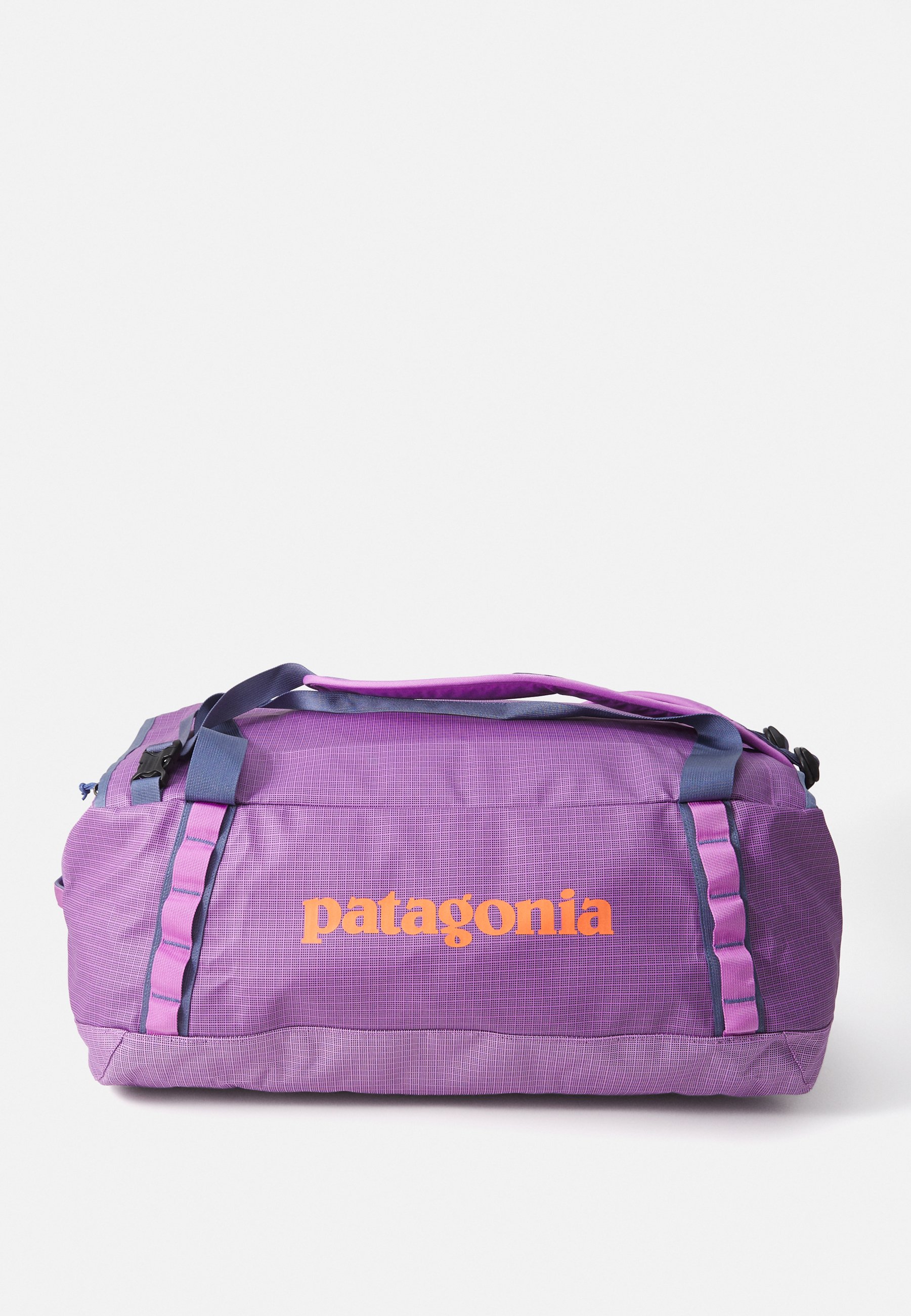 orange and purple patagonia black hole Duffel 55L Yellowstone Angler approved lining Patagonia Black Hole Duffel 70L