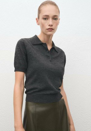 Bluză polo - grey