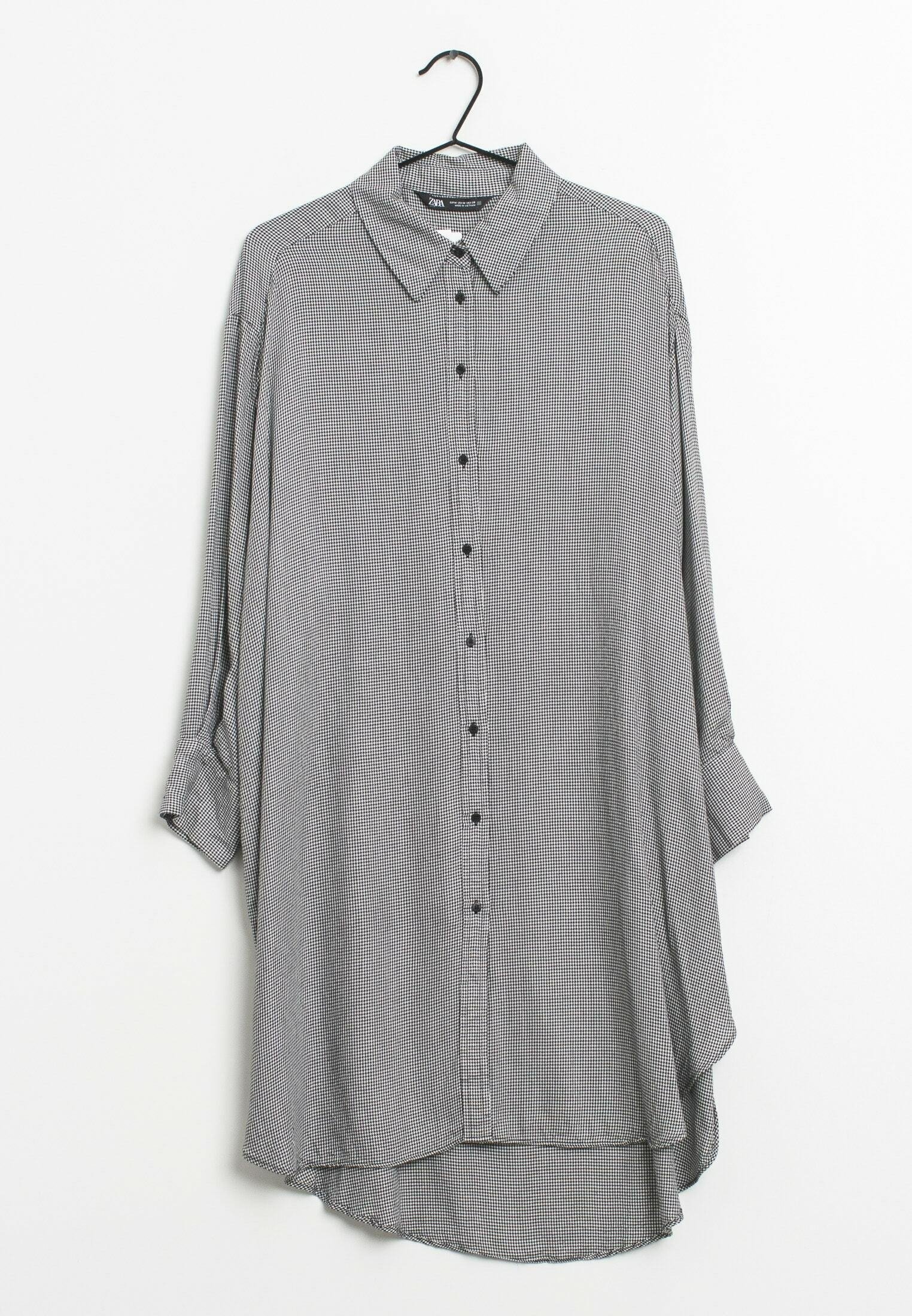 Zara Blusenkleid - white/weiß - (Pre-owned) - Zalando.de