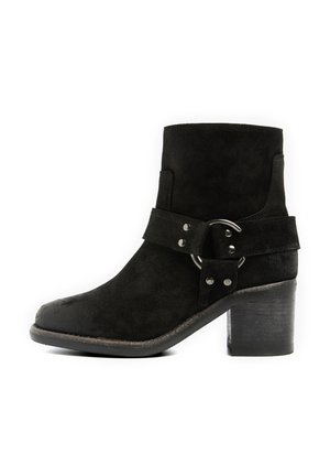 Cowboy-/Bikerstiefelette - black