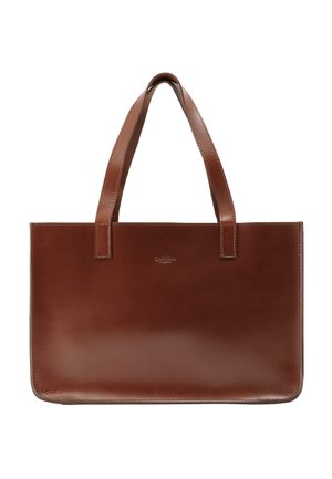Gusti Leder, SHOPPER AGATHA - Shopper - walnut