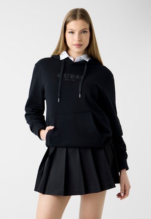 Guess Jersey con capucha - schwarz