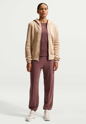 Sweat zippé - linen/sail