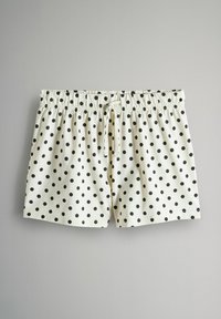 THE SET REGULAR FIT - 3 PACK SET - Nattøj sæt - taupe stripe/blue stripe spot