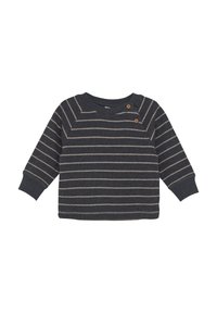 EN FANT LONG SLEEVES STRIPE - Stickad tröja - ebony