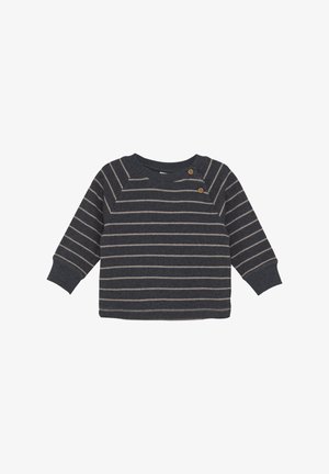EN FANT LONG SLEEVES STRIPE - Trui - ebony