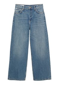 MID-RISE - Baggy džíny - dark blue denim