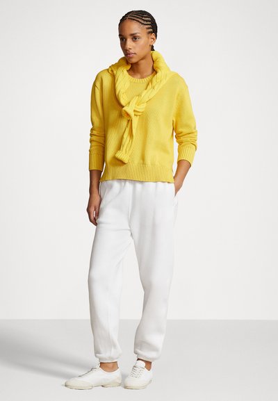 Polo Ralph Lauren COTTON CREWNECK SWEATER - Strikkegenser - sunfish yellow