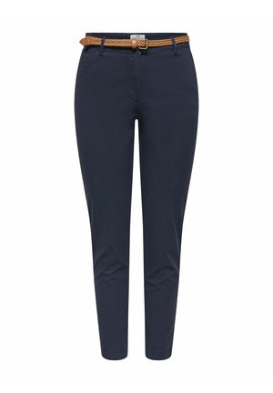 JDY, TROUSERS JDYCHICAGO WIDE LEG FIT TROUSERS - Vászonnadrágok - night sky