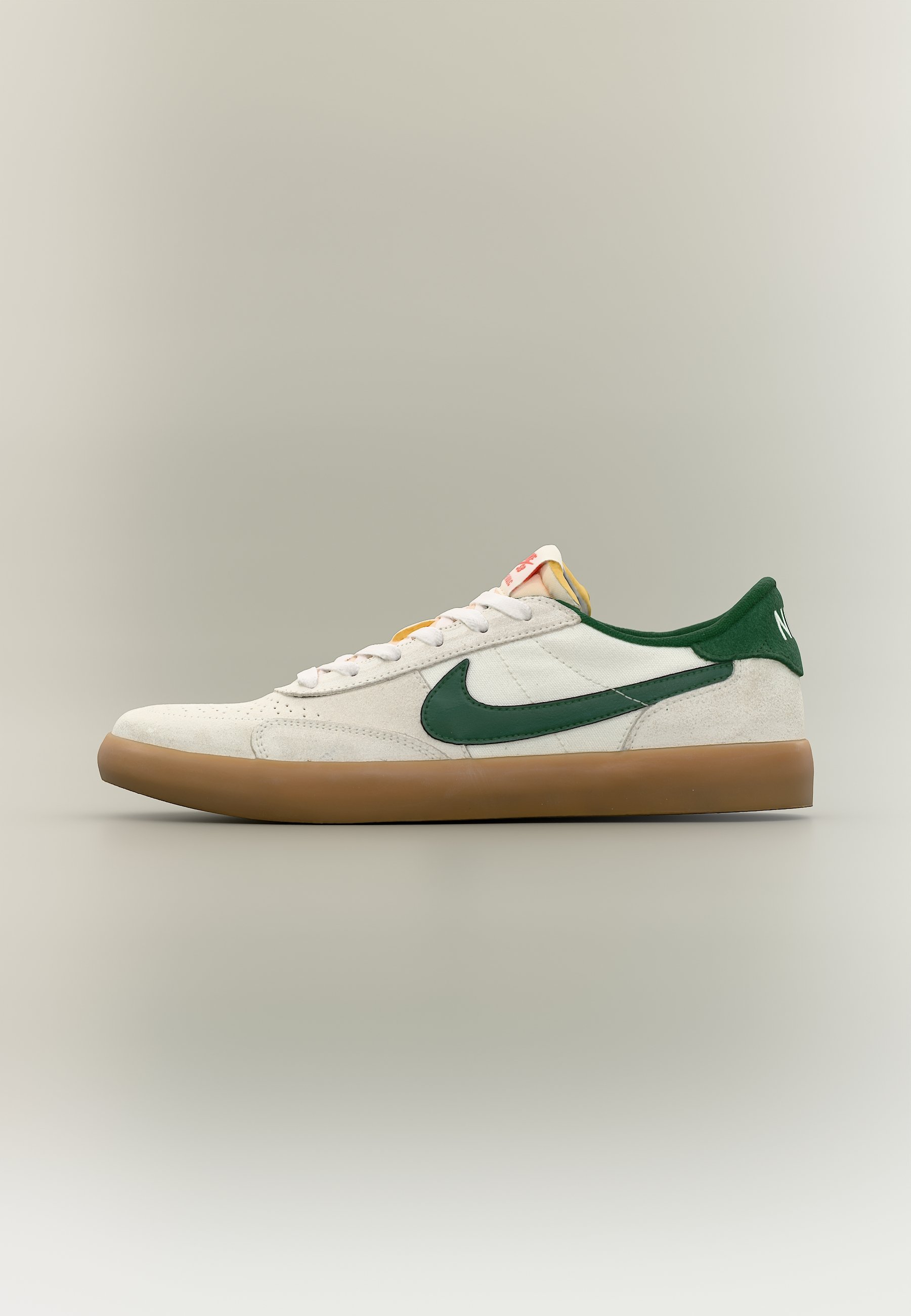 Nike SB HERITAGE UNISEX - Trainers - sail/gorge green/safety 