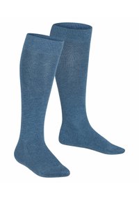 FALKE FAMILY - Kniestrümpfe - light blue