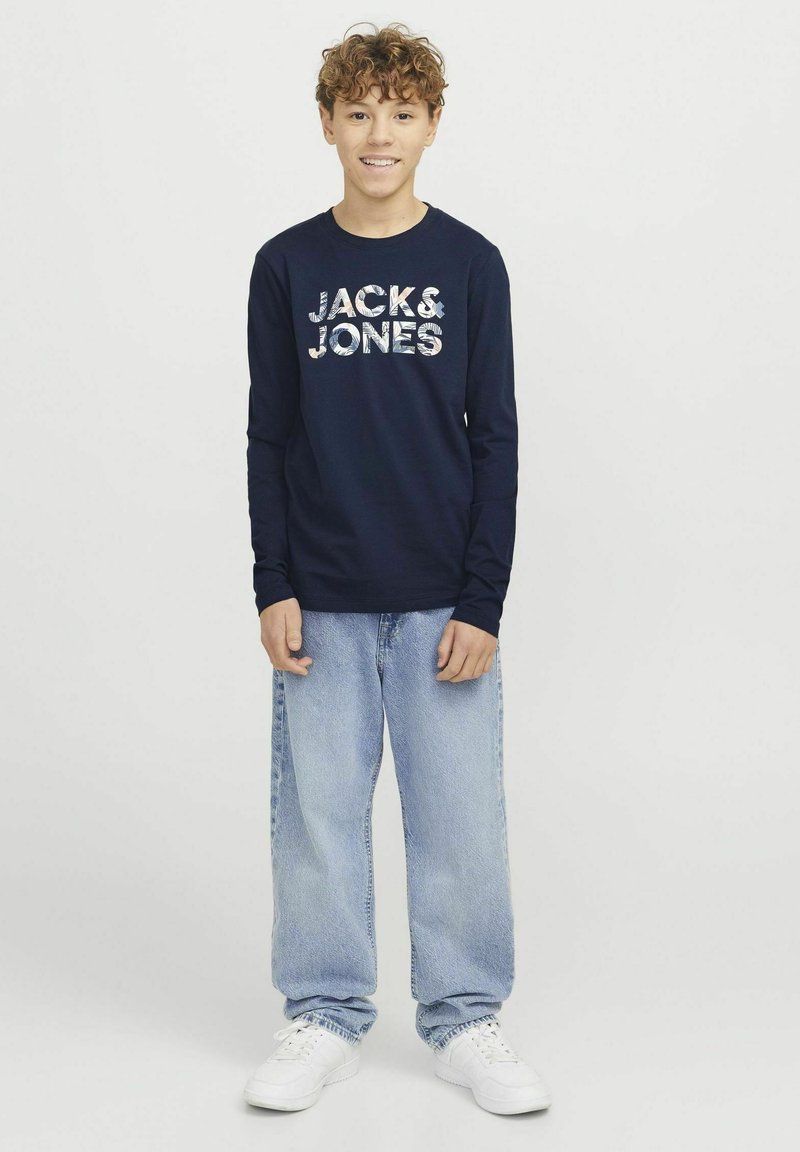 Jack & Jones Junior Top s dlhým rukávom - sky captain