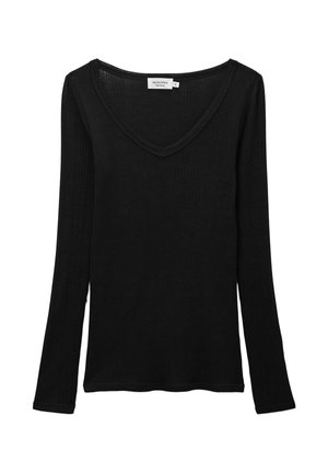 T-shirt à manches longues - noir