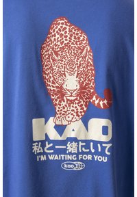 Kaotiko Camiseta estampada - blue