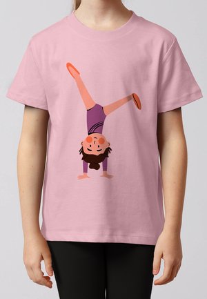 T-Shirt print - cotton pink