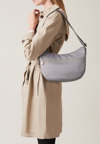 Borbonese LUNA SMALL - Cross body bag - cloud