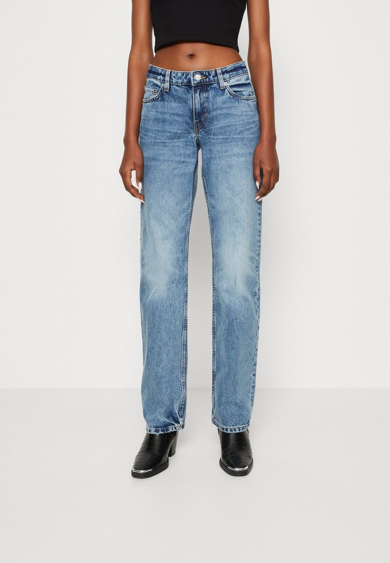 Weekday ARROW LOW - Straight leg jeans - seventeen blue