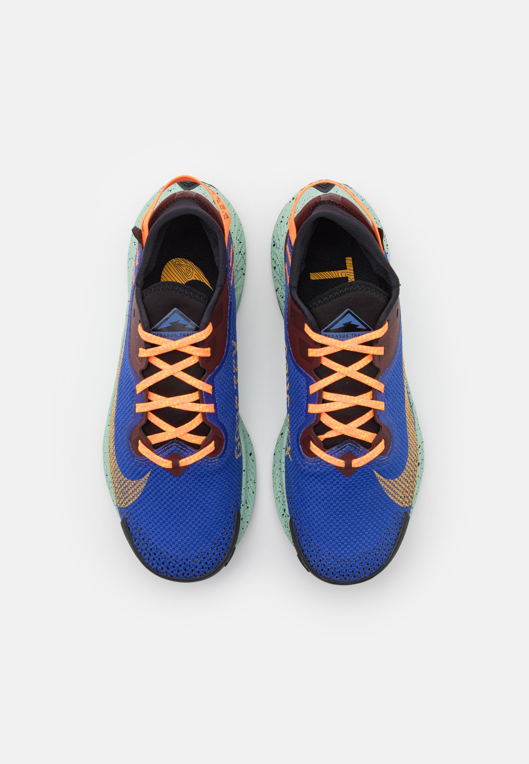 Nike Performance PEGASUS TRAIL 2 GTX - Zapatillas de trail running - mystic  dates/laser orange/astronomy blue/black/total orange/pistachio  frost/burdeos - Zalando.es
