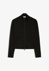 JACKET - Sweater met rits - black