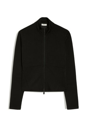 Bershka, JACKET - Sweat zippé - black