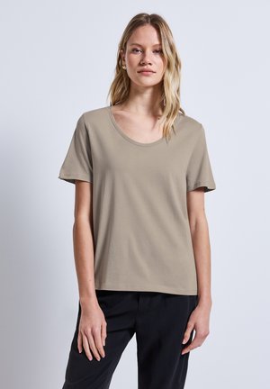 Basic T-shirt - beige