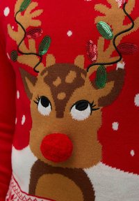 VERO MODA Girl VMFROSTYDEER - Maglione - chinese red