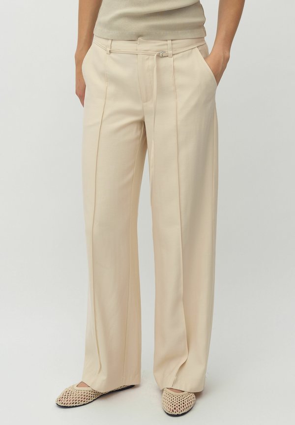 KAMMIA-M - Stoffhose - oyster