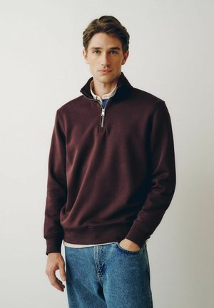 Next, NEXT SWEATSHIRT . - Sweatshirt - burgundy red