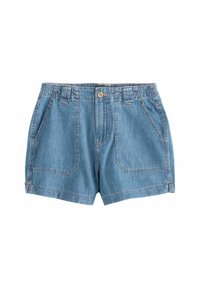 UTILITY PETITE - Jeansshort - mid blue