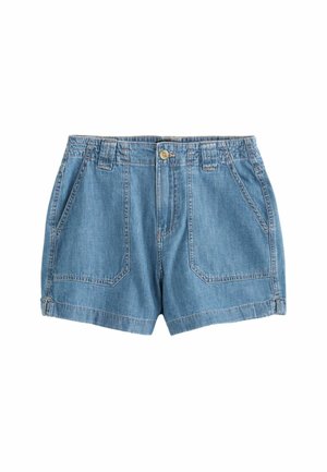UTILITY PETITE - Jeansshorts - mid blue