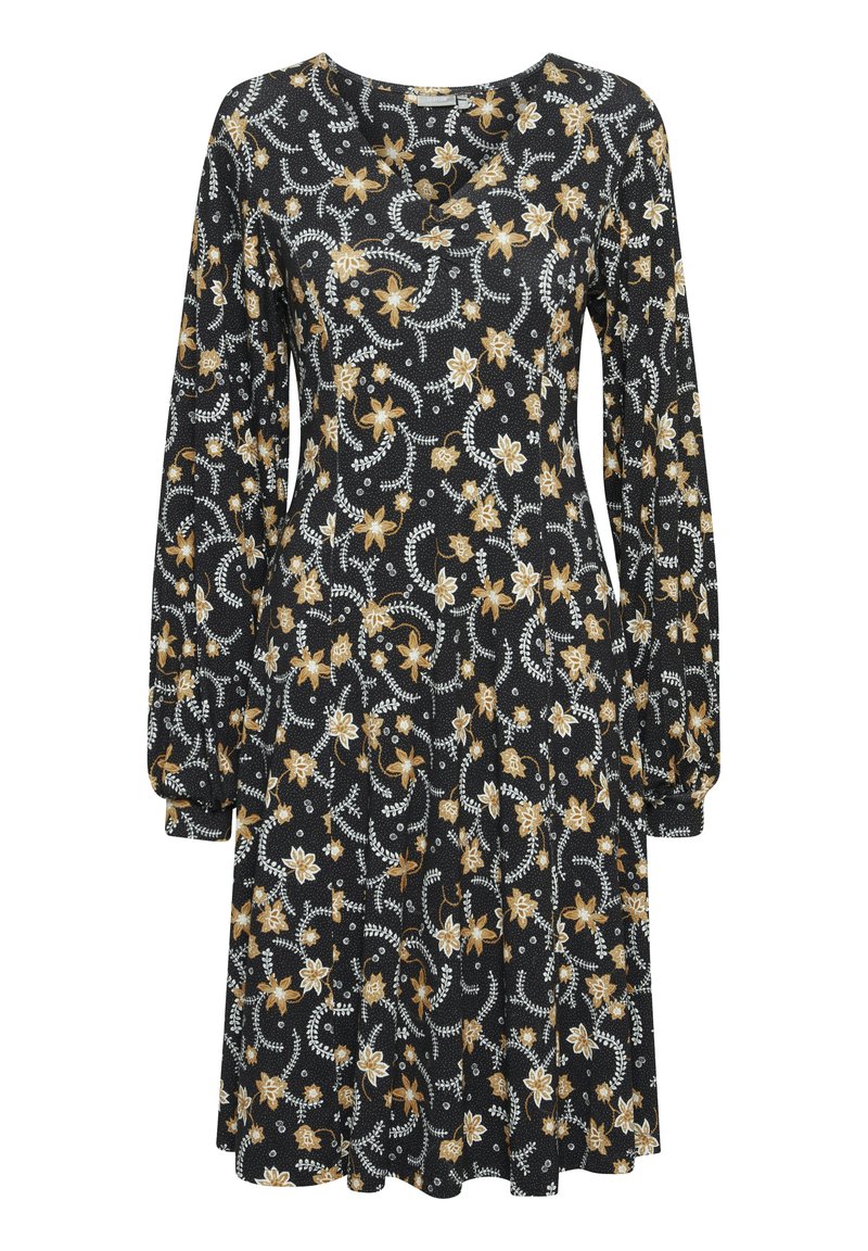 Damen Freizeitkleider | Fransa FRCEANN 2 DRESS Freizeitkleid golden brown mix/braun - LO59275 Damen Freizeitkleider | Fransa FRCEANN 2 DRESS Freizeitkleid golden brown mix/braun - LO59275