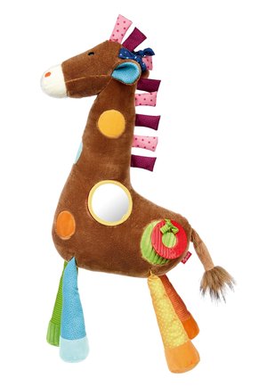 SPIELKISSEN GIRAFFE PLAYQ - Peluche - braun