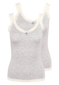 Nina von C. 2 PACK - Undershirt - anthrazit