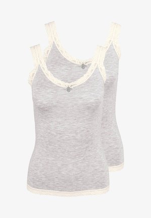 Nina von C. 2 PACK - Unterhemd/-shirt - anthrazit