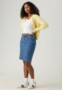 Levi's® LOW MIDI  - Kokerrok - mosey mid stone