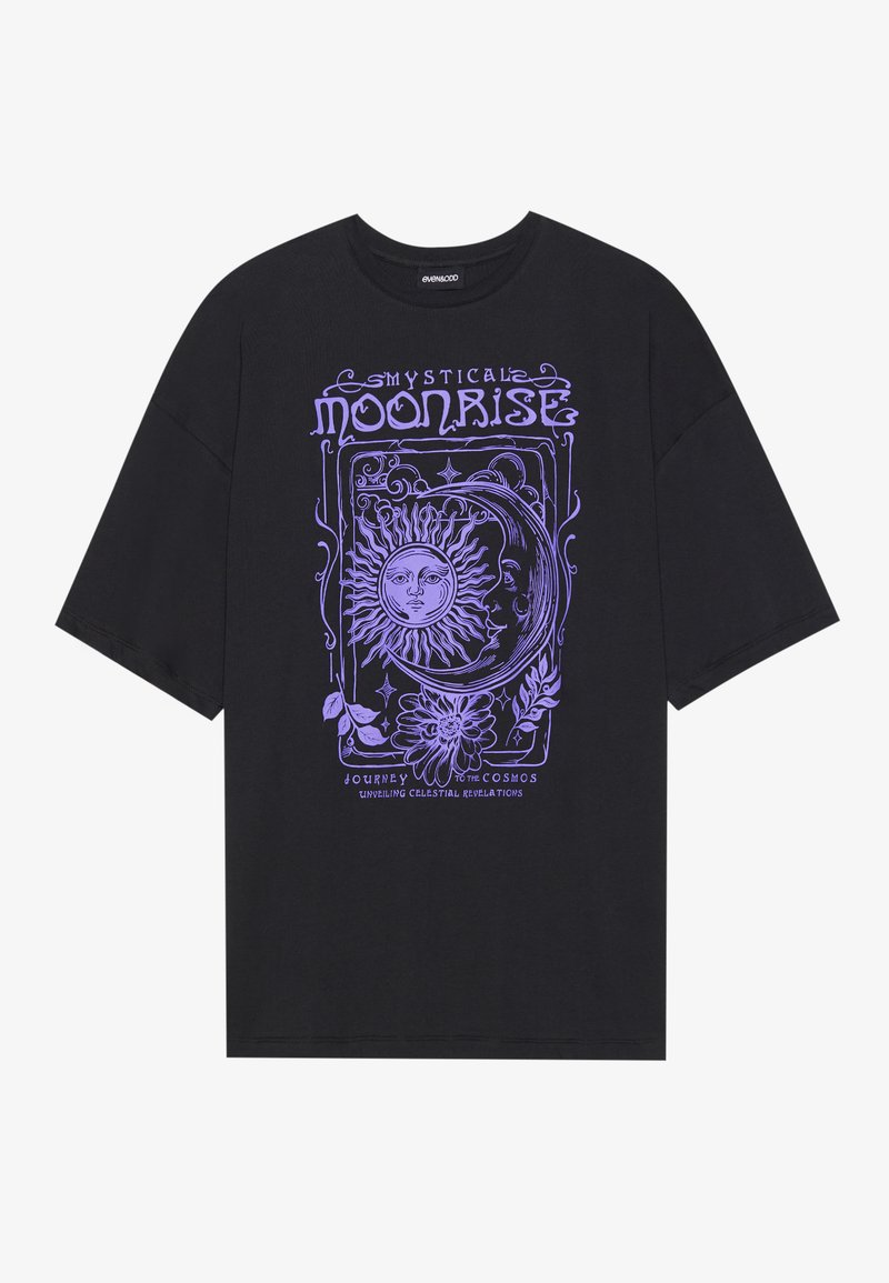 Even&Odd T-shirt print zwart