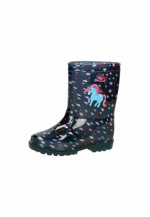 LICO, LICO GUMMISTIEFEL STORMY - Gummistiefel - marine rosa türkis