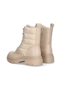 Luna Collection Botines con cordones - beige