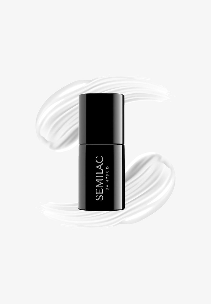 SEMILAC SEMILAC SEMILAC UV GEL POLISH - Nail polish - strong white