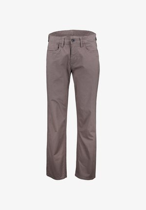 Lindbergh, LINDBERGH AOP 5-POCKET PANTS - Broek - dk deep grey
