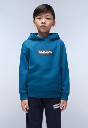 Napapijri CHAMOIS UNISEX - Felpa con cappuccio - blue sapphire